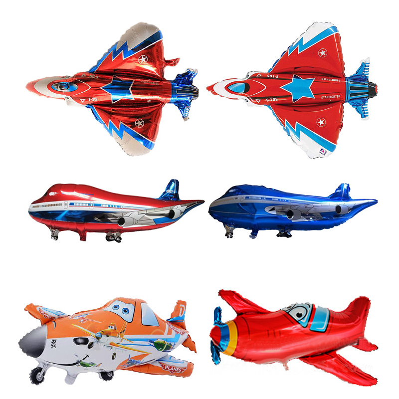 เครื่องบินรถฟอยล์บอลลูนฮีเลียม - Lighting Mcqueen Birthday Decor บทวิจารณ์และราคา