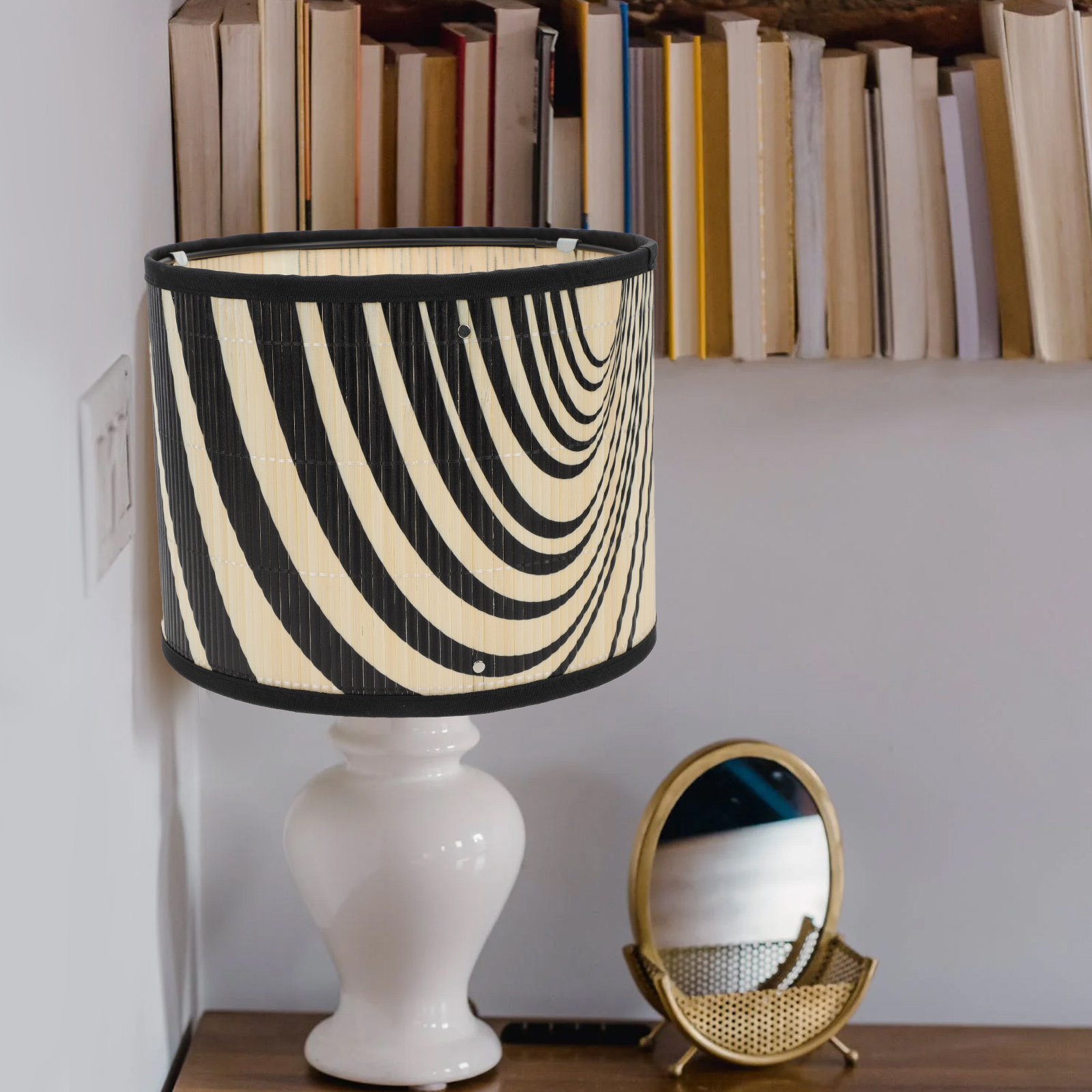 โคมไฟลายเรขาคณิต ฝาครอบไฟตกแต่ - Geometric Lamp Shade บทวิจารณ์และราคา