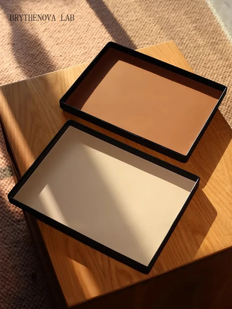 ถาดเก็บของหนังทรงสี่เหลี่ยมผืน - Lighting Home Decor Products บทวิจารณ์และราคา
