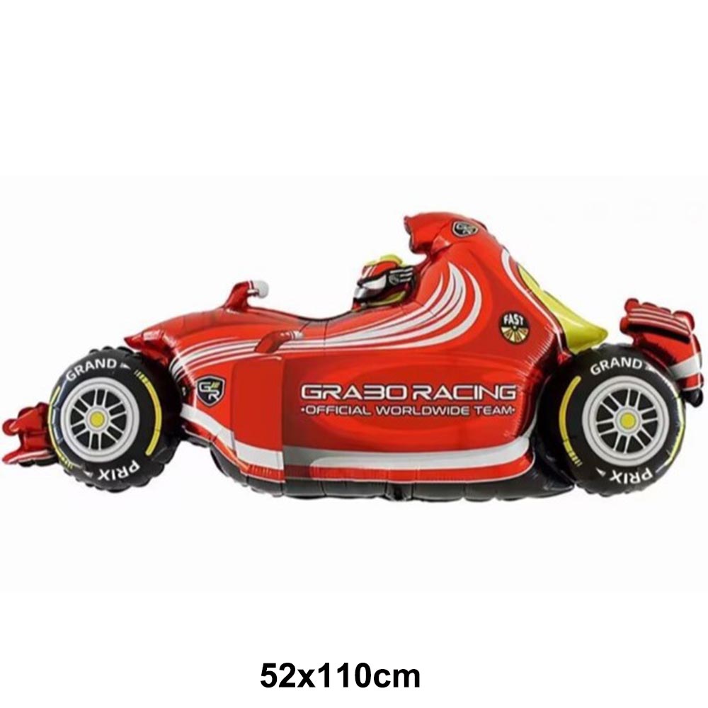 ลูกโป่งฟอยล์รถแข่ง ธงรางวัล ลู - Lighting Mcqueen Birthday Decor บทวิจารณ์และราคา