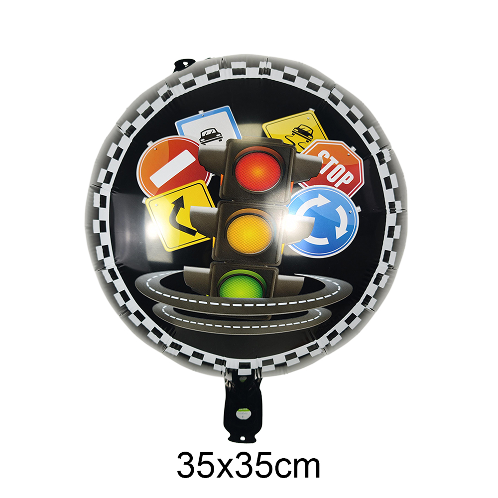 ลูกโป่งฟอยล์รถแข่ง ธงรางวัล ลู - Lighting Mcqueen Birthday Decor บทวิจารณ์และราคา