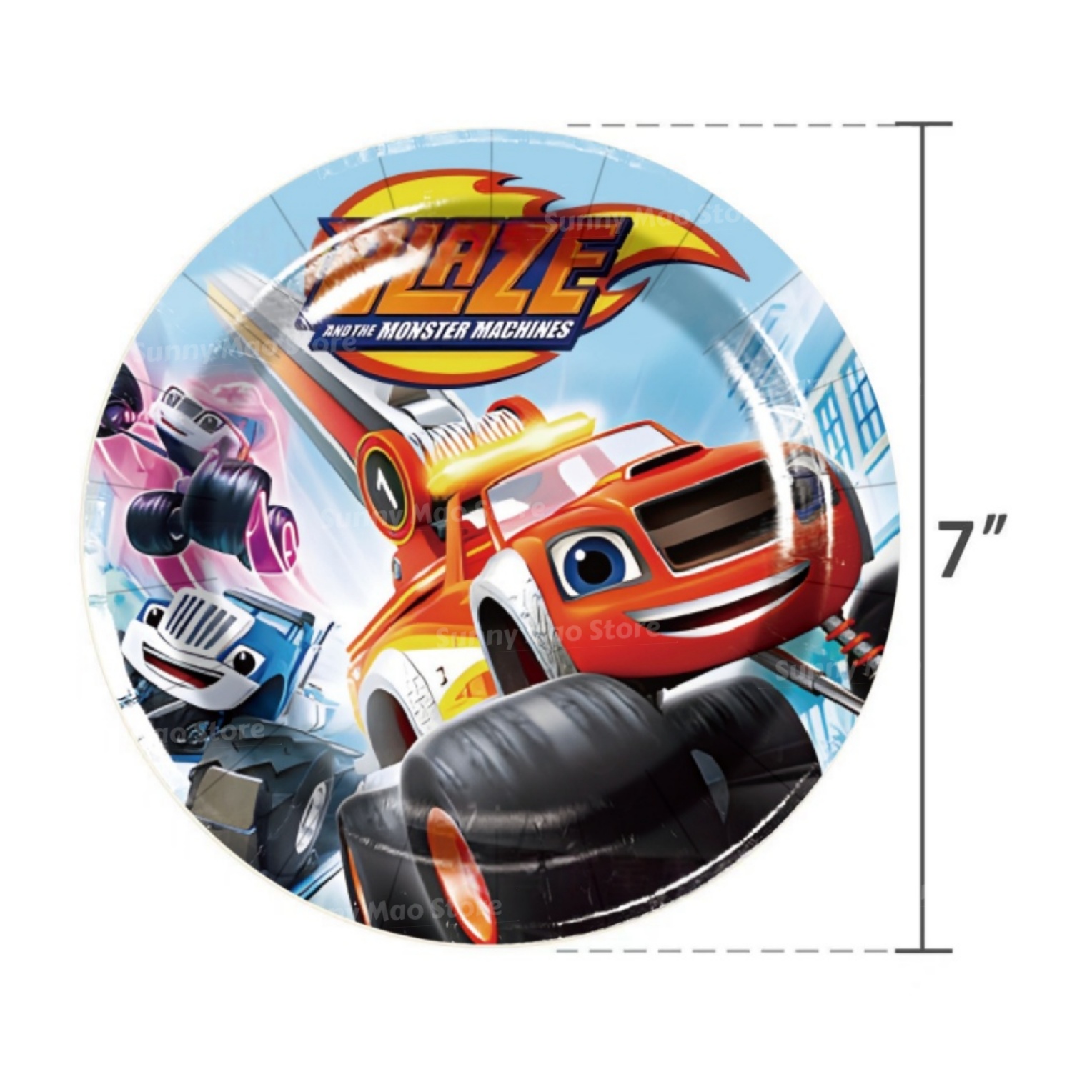 เบลซ มอนสเตอร์ ของตกแต่งวันเกิ - Lighting Mcqueen Birthday Decor บทวิจารณ์และราคา