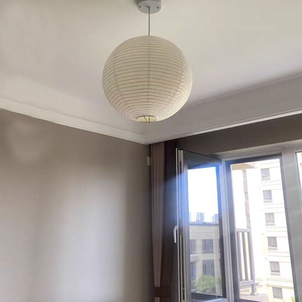 โคมไฟกระดาษจีนทรงกลม สำหรับตกแ - Geometric Lamp Shade บทวิจารณ์และราคา