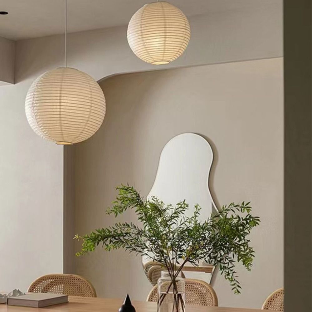 โคมไฟกระดาษจีนทรงกลม สำหรับตกแ - Geometric Lamp Shade บทวิจารณ์และราคา
