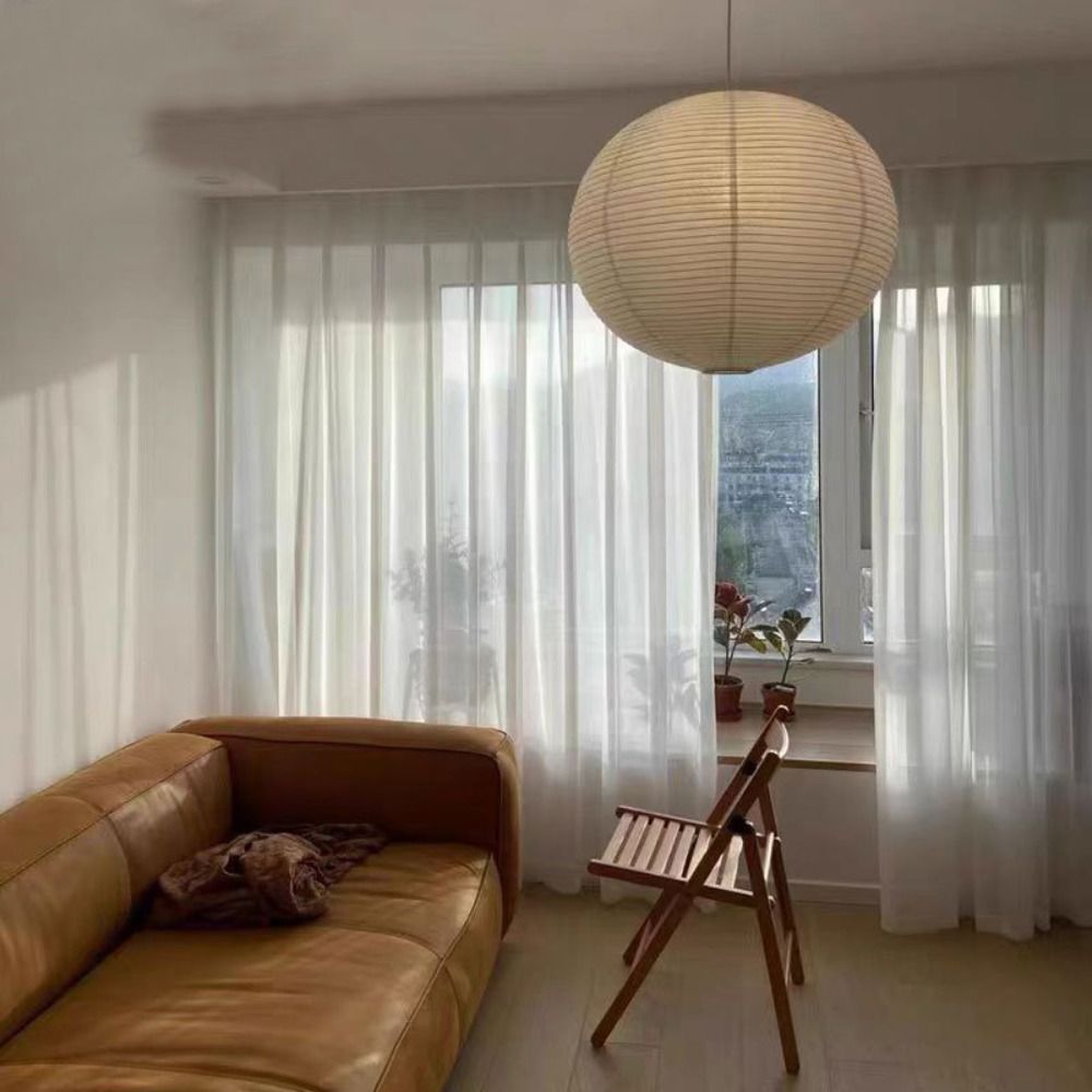 โคมไฟกระดาษจีนทรงกลม สำหรับตกแ - Geometric Lamp Shade บทวิจารณ์และราคา