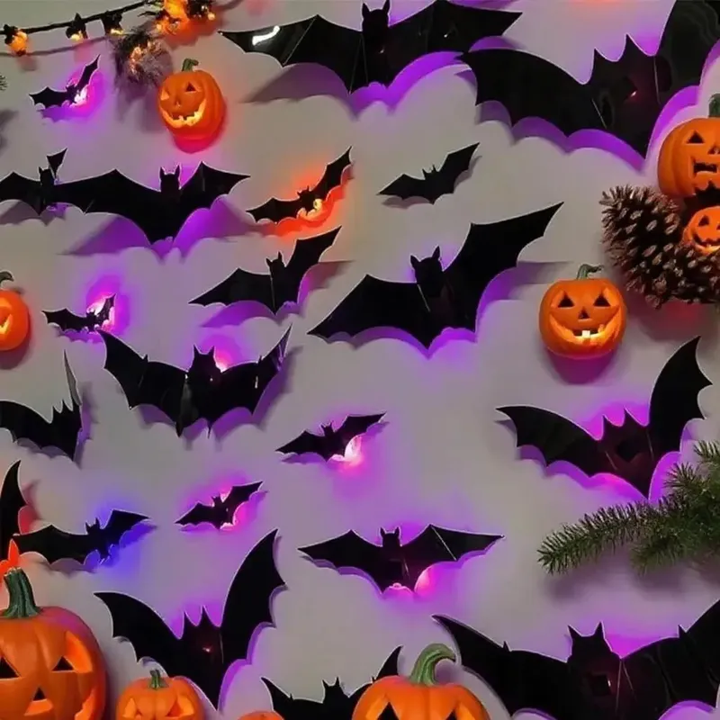 สติ๊กเกอร์ติดผนังรูปค้างคาว 3  - Lighting Home Decor Products บทวิจารณ์และราคา