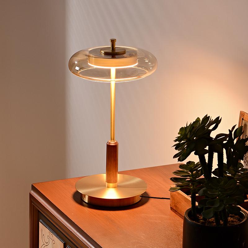 โคมไฟตั้งโต๊ะ LED 12W ทองแดง ป - Mushroom Table Lamp บทวิจารณ์และราคา