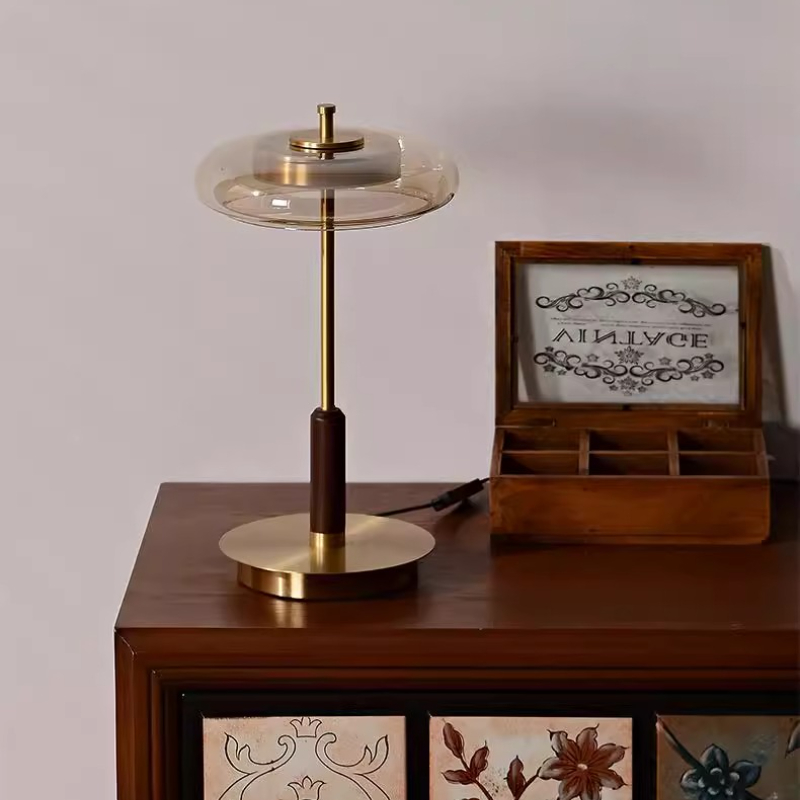 โคมไฟตั้งโต๊ะ LED 12W ทองแดง ป - Mushroom Table Lamp บทวิจารณ์และราคา