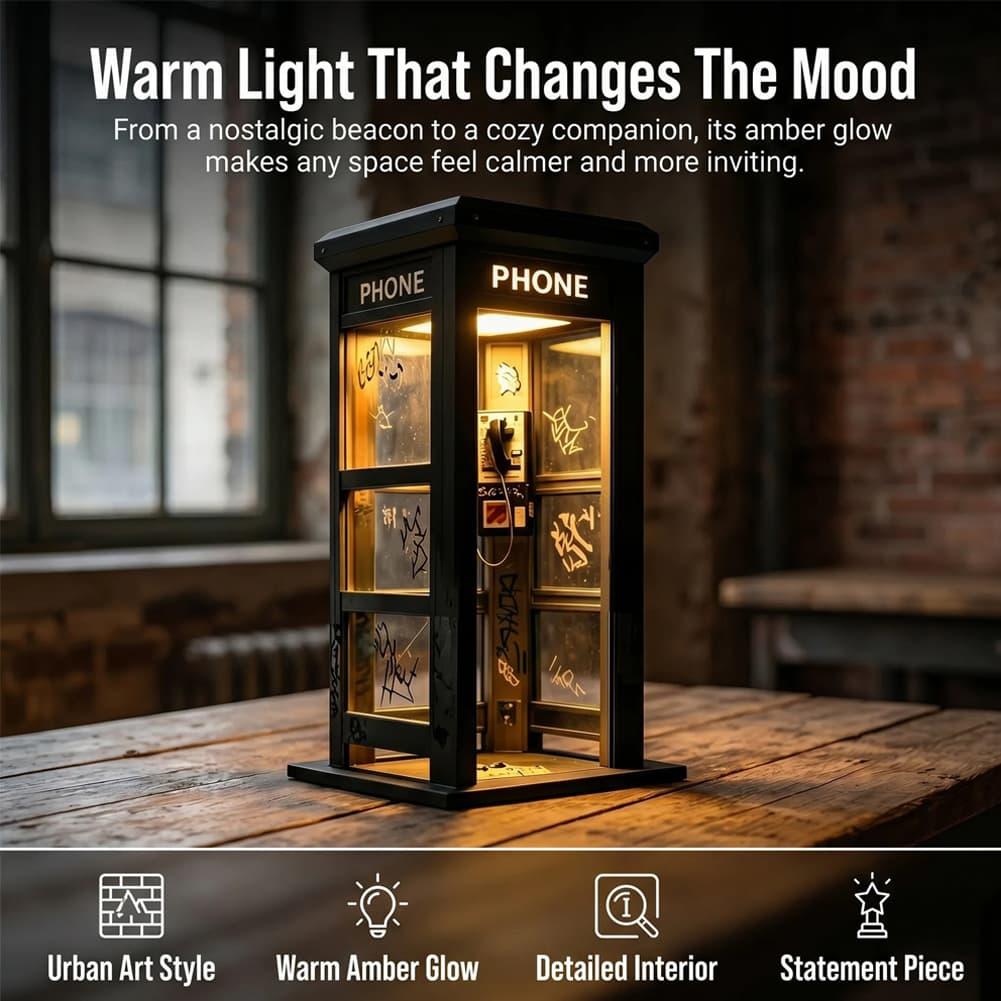 โคมไฟตั้งโต๊ะรูปตู้โทรศัพท์ลอน - Decor Lighting Table Lamps บทวิจารณ์และราคา