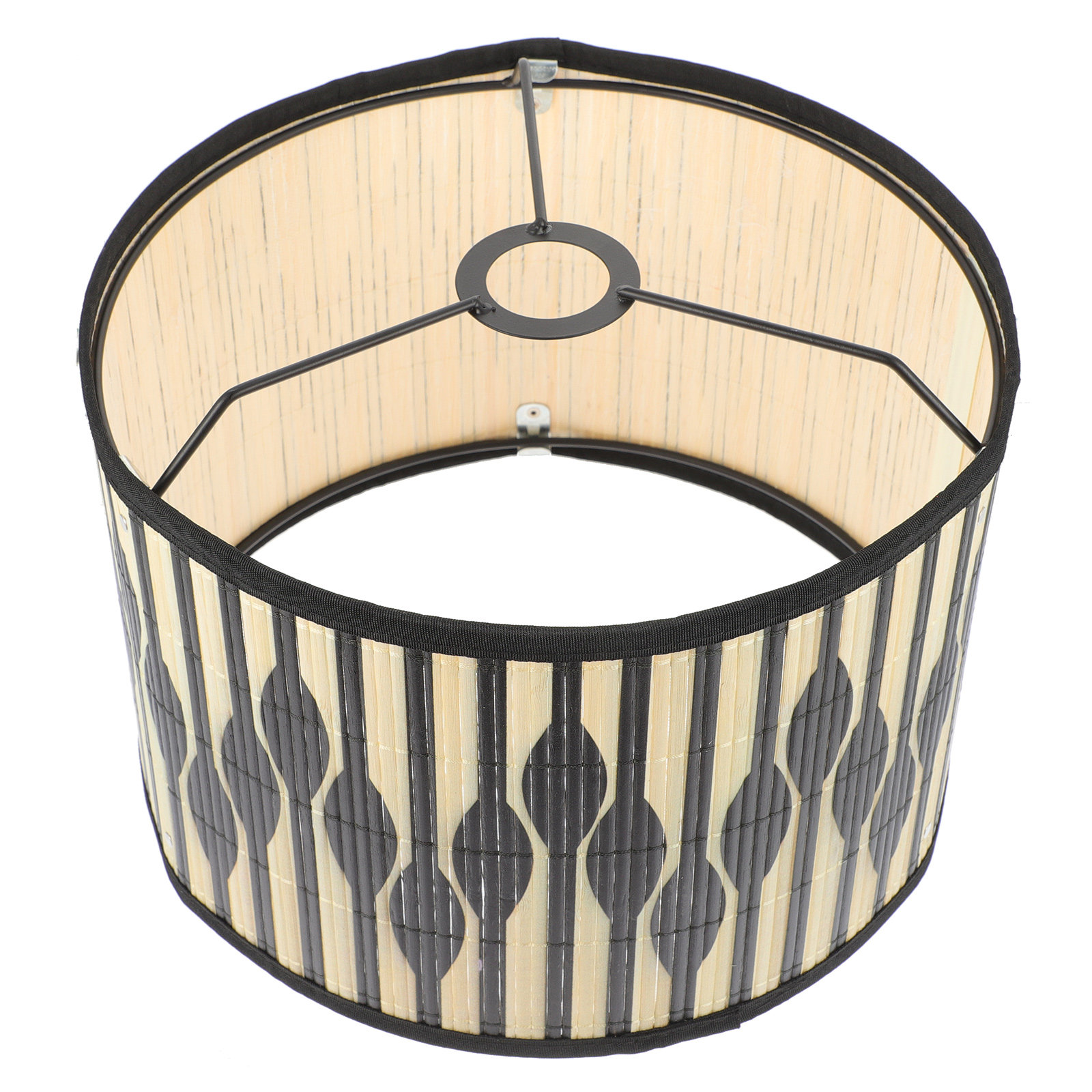 โคมไฟไม้ไผ่คุณภาพสูง ดีไซน์ลาย - Geometric Lamp Shade บทวิจารณ์และราคา