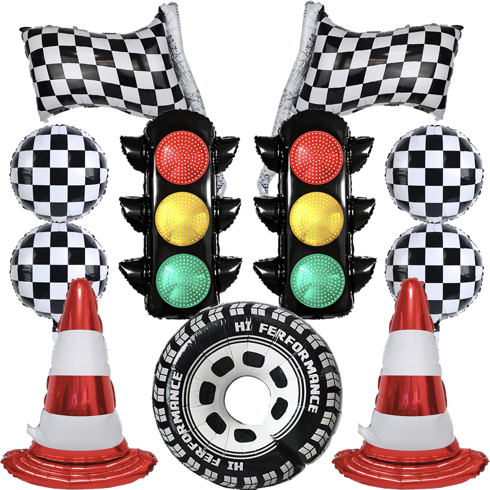 ของตกแต่งงานวันเกิดธีมรถแข่ง ไ - Lighting Mcqueen Birthday Decor บทวิจารณ์และราคา
