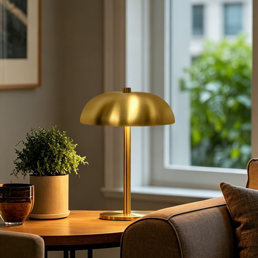 โคมไฟตั้งโต๊ะ LED รูปทรงเห็ด 5 - Mushroom Table Lamp บทวิจารณ์และราคา